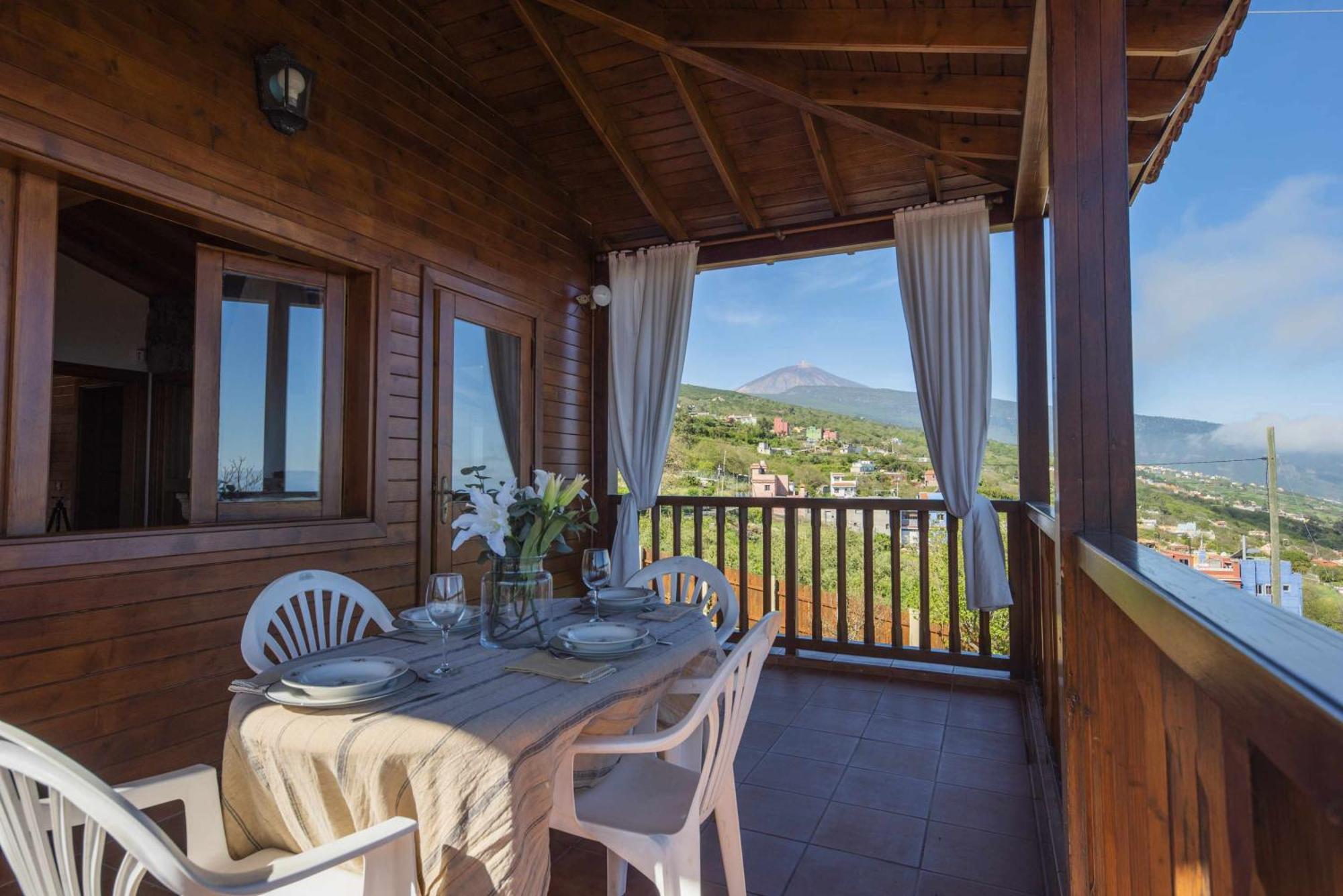 Villa Montana Ilusion Parking Wifi Bbk Y Vistas La Orotava Luaran gambar